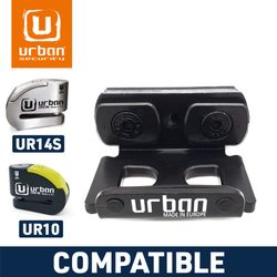 Soporte para Antirrobo de Moto UR14S/UR10 para Fijar al Reposapiés, "