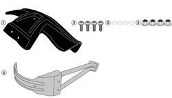 Gauardabarros trasero completo k.Versys 650 15>21 y 22>