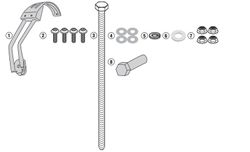 salpicadera posterior RM02 + soporte BMW F 900 R 20>