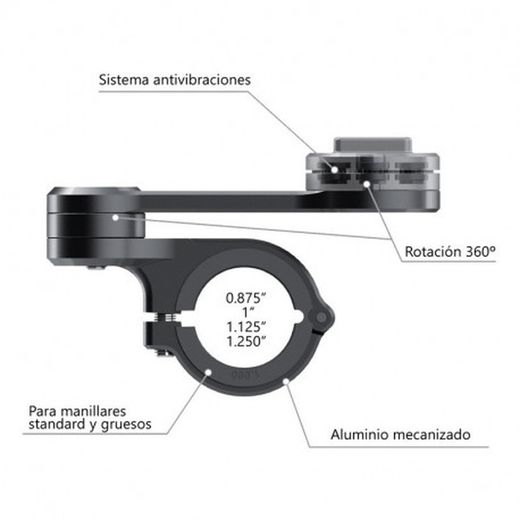 Soporte smartphone sp connect universal para manillar