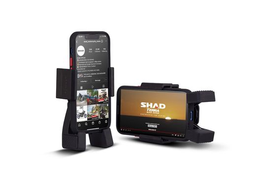 Soporte teléfono / gps shad x-frame retrovisor 180x90mm