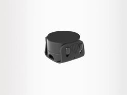 Soporte teléfono magnético universal Shapeheart para espejo retrovisor de scooter