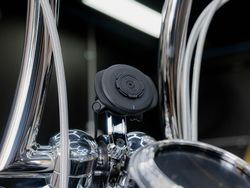 Soporte telefono para manillar FATBAR QUAD LOCK Pro Cromado