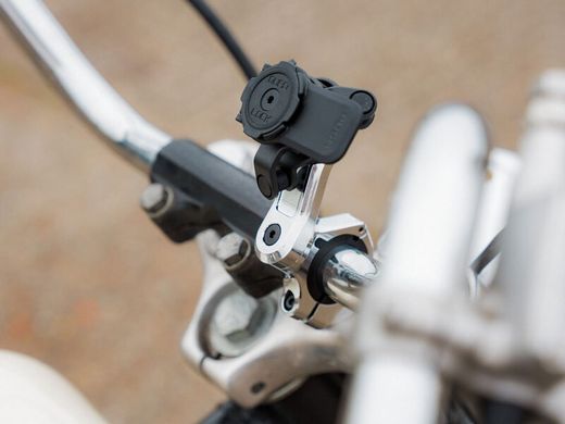 Soporte teléfono para manillar QUAD LOCK Pro Chrome