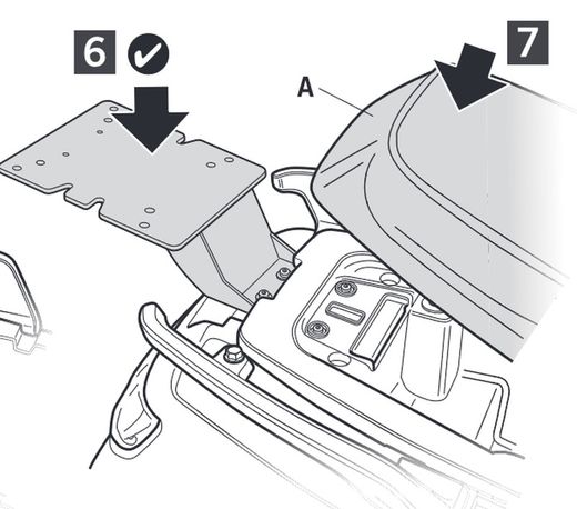 Suport top màster shad per niu sèrie n 2018>