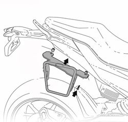Soporte bolsas laterales bmw f 900 r / xr '20