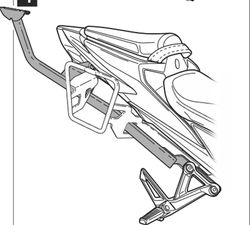 SR SIDE BAG HONDA CB 500 F '19