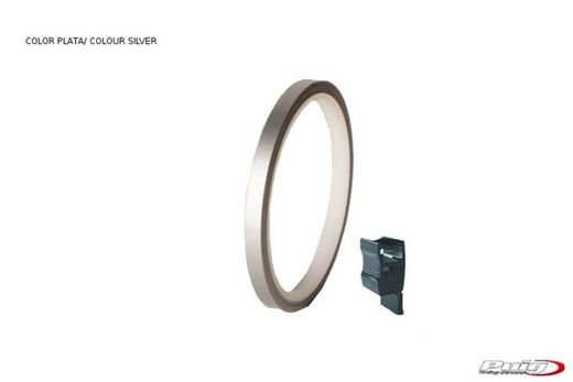 STRIP 6 METROS+APLICADOR C/NARANJA FLUORESCENTE