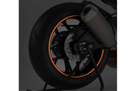 STRIP 6 METROS+APLICADOR C/NARANJA FLUORESCENTE