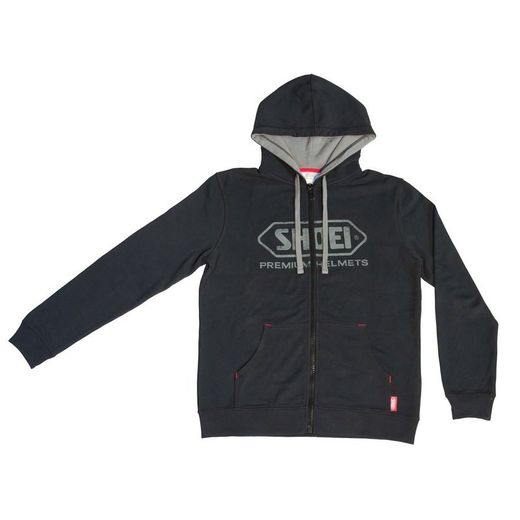 Sudadera Shoei con capucha negra