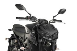 Tapa frontal Yamaha MT-09 17>20 Negro mate