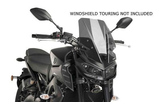 Tapa frontal Yamaha MT-09 17>20 Negro mate