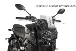 Tapa frontal Yamaha MT-09 17>20 Negro mate