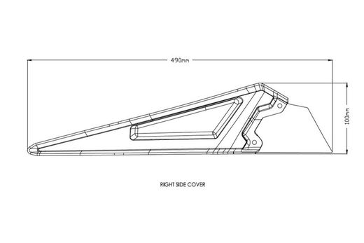 Tapas laterales BMW F750GS/F850GS/ADV