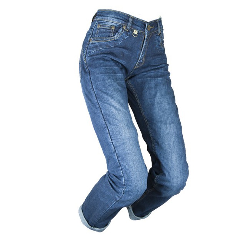 BY CITY Pantaloni jeans Trouser Route Lady certificati DGT Carnet A2...