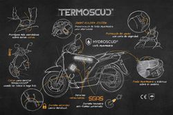 Termoscud para sym joy maX gts / rv / voyager /sport 2012>