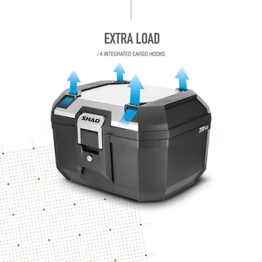 Baúl Trasero SHAD TERRA TR46 Aluminio