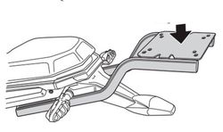 ZONTES GK 350 '22> Fijaciones  maleta