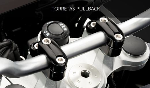 TORRETA PULLBACK MANILLAR ALTURA 25MM DIAM.29MM